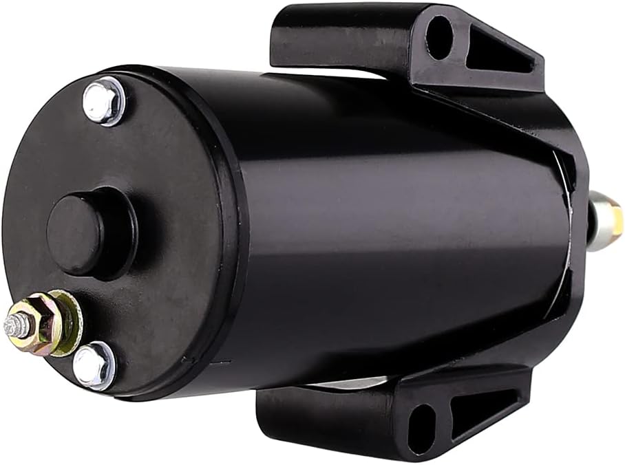 New Starter Compatible with Mariner Mercury Outboard 25EL 25ELH 9.9E 9.9EH 15HP 20HP 25HP Pack of 2 L366632