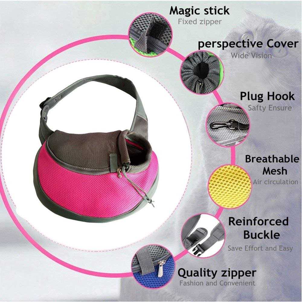 Breathable Mesh Pet Dog Sling Carrier E18966