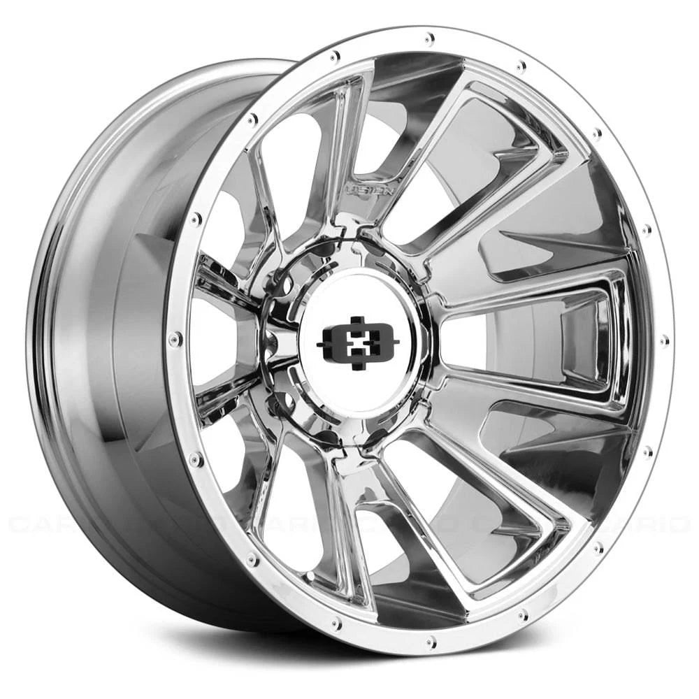 Chrome 20x12 6x135/6x139.7 Wheel E759275