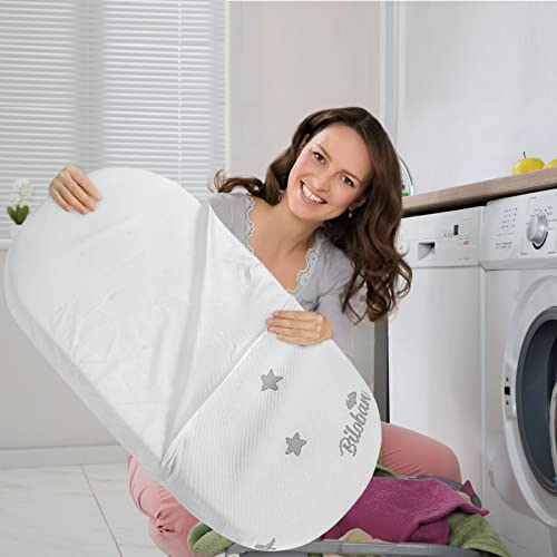 Waterproof Breathable Bassinet Mattress Pad with Removable Zippered Cover P97449