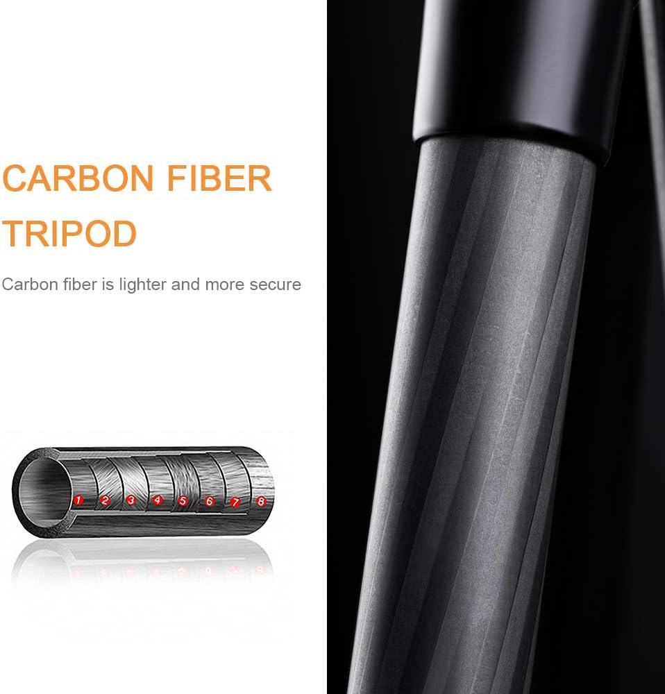 66 inch Carbon Fiber Camera Tripod with Monopod L893271
