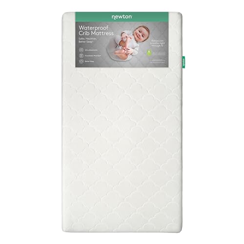 White Waterproof Crib Mattress and Toddler Bed B401353