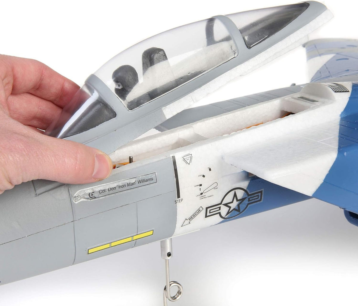 RC Airplane F-15 Eagle 64mm EDF BNF Basic O1507