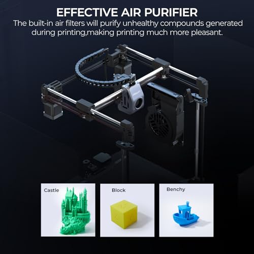 3D Printer with AI Camera 300°C Printing Support Carbon Fiber Filaments U323177