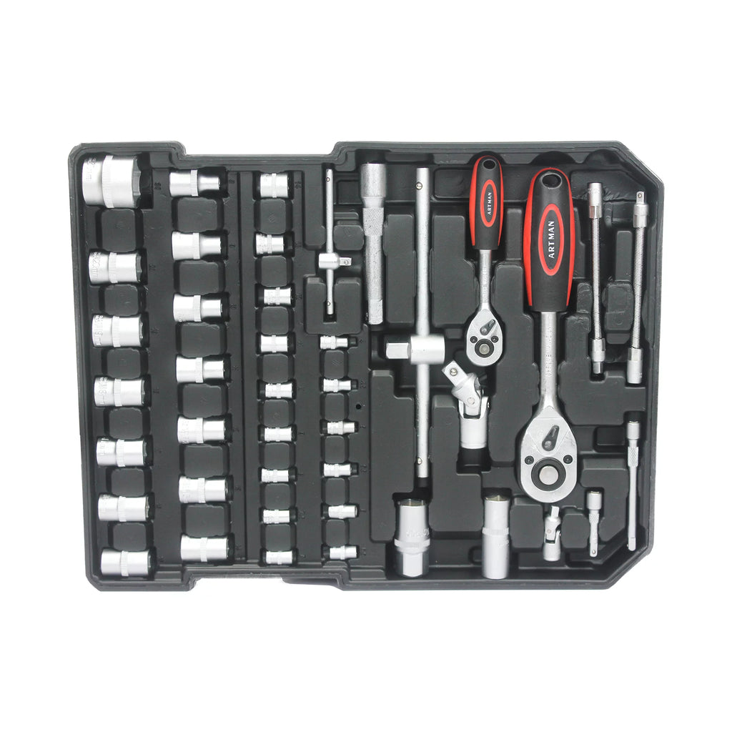 White 4 Layers Rolling Tool Box Set C139035