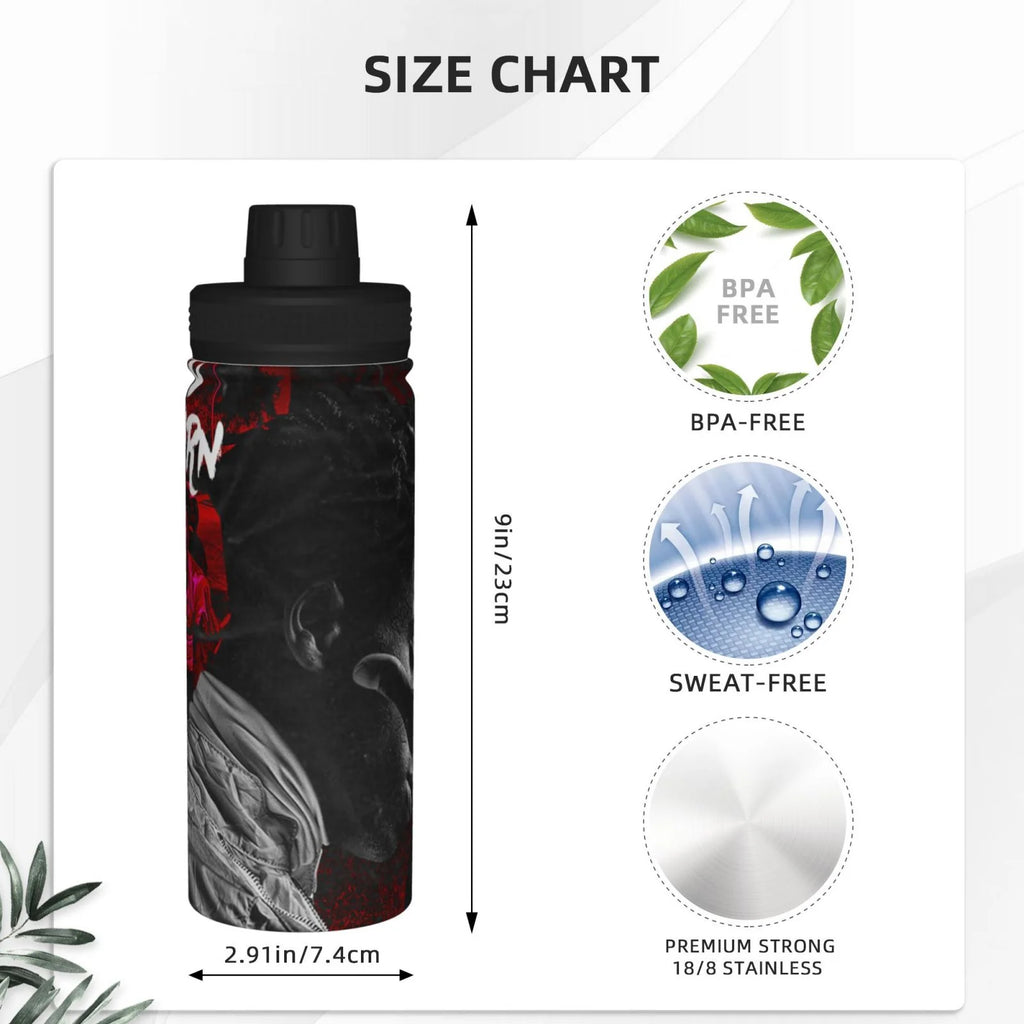 18OZ Stainless Steel Insulated Water Bottle I926208