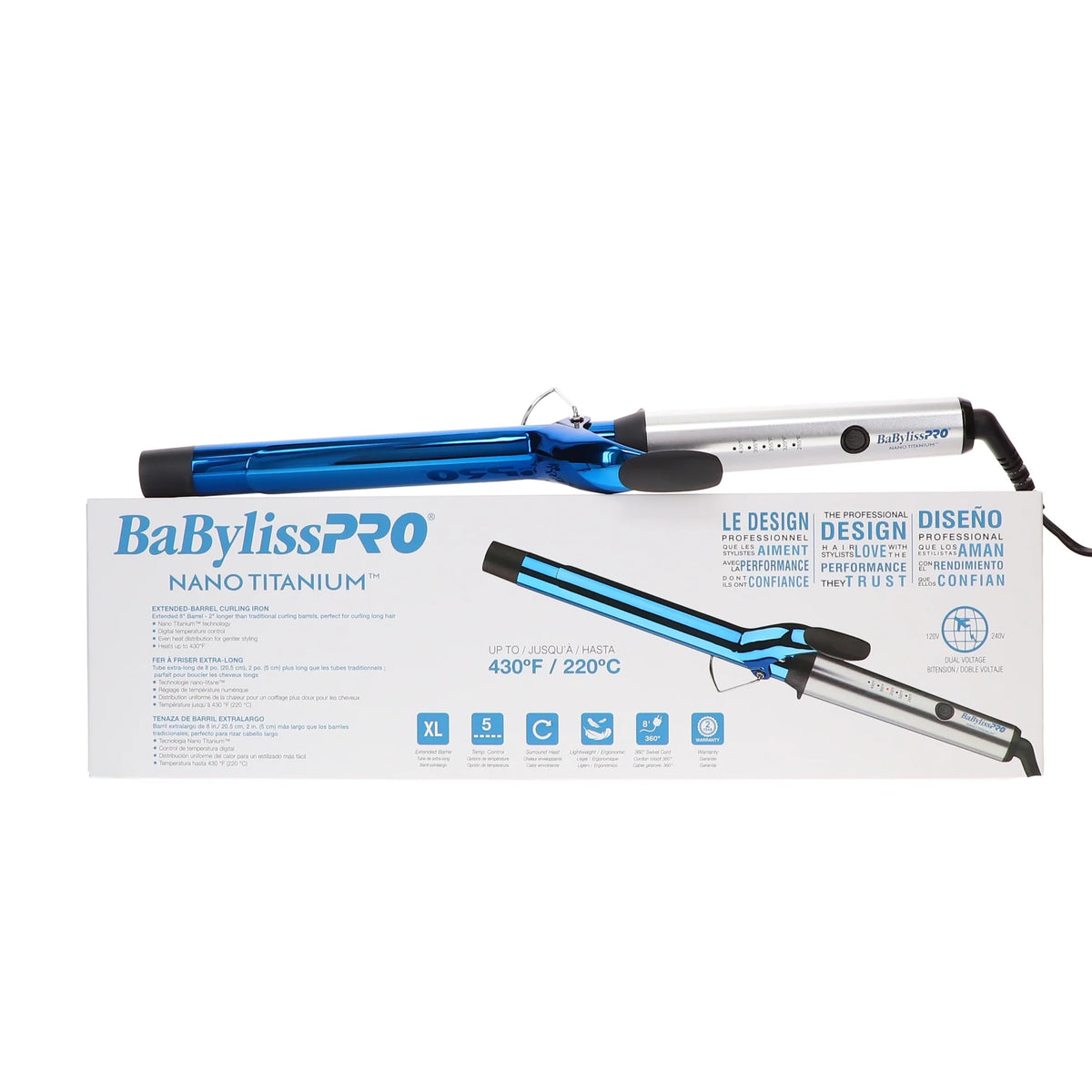Nano Titanium Curling Iron U8797