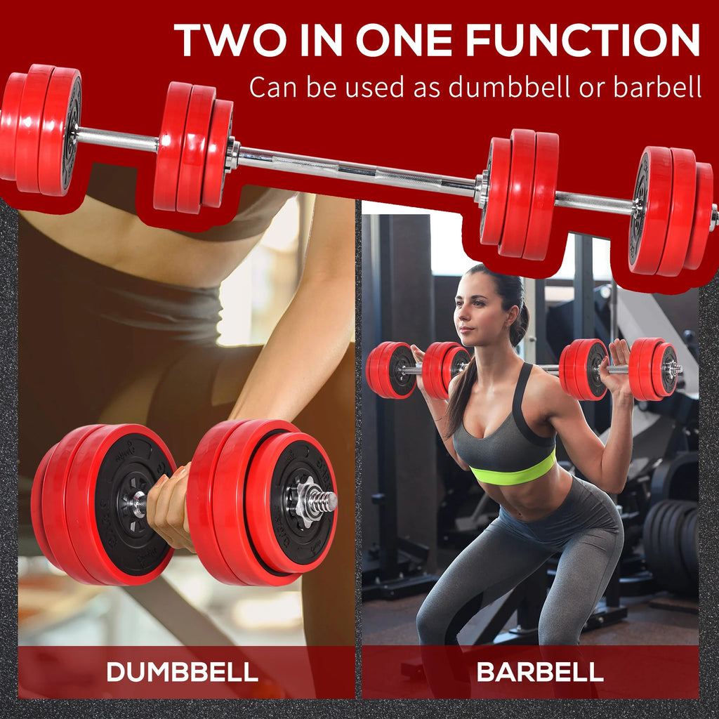 Adjustable 66lbs Dumbbell Set W893051