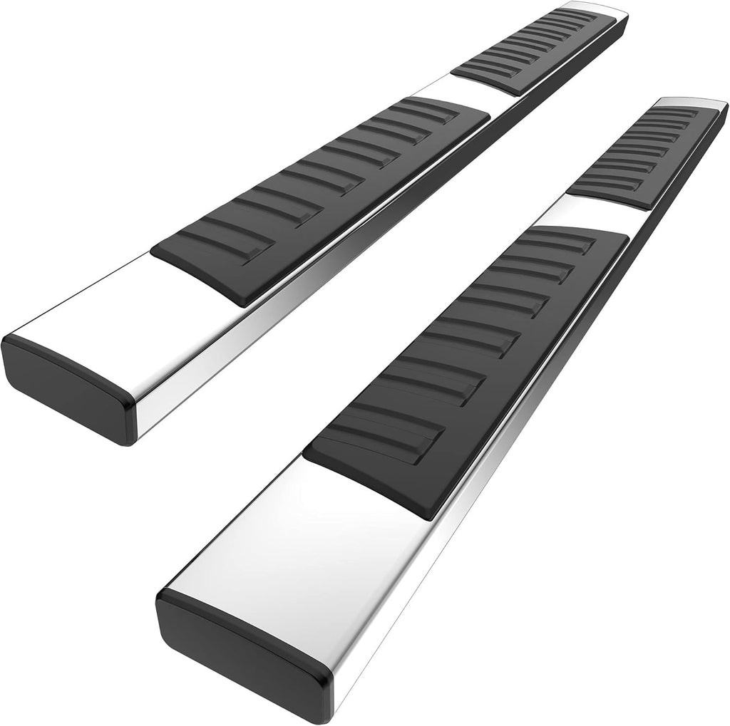 6 Inches Aluminum Black Running Boards M681755