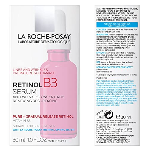 Retinol Face Serum with Vitamin B3, 1.0 Fl. Oz L146