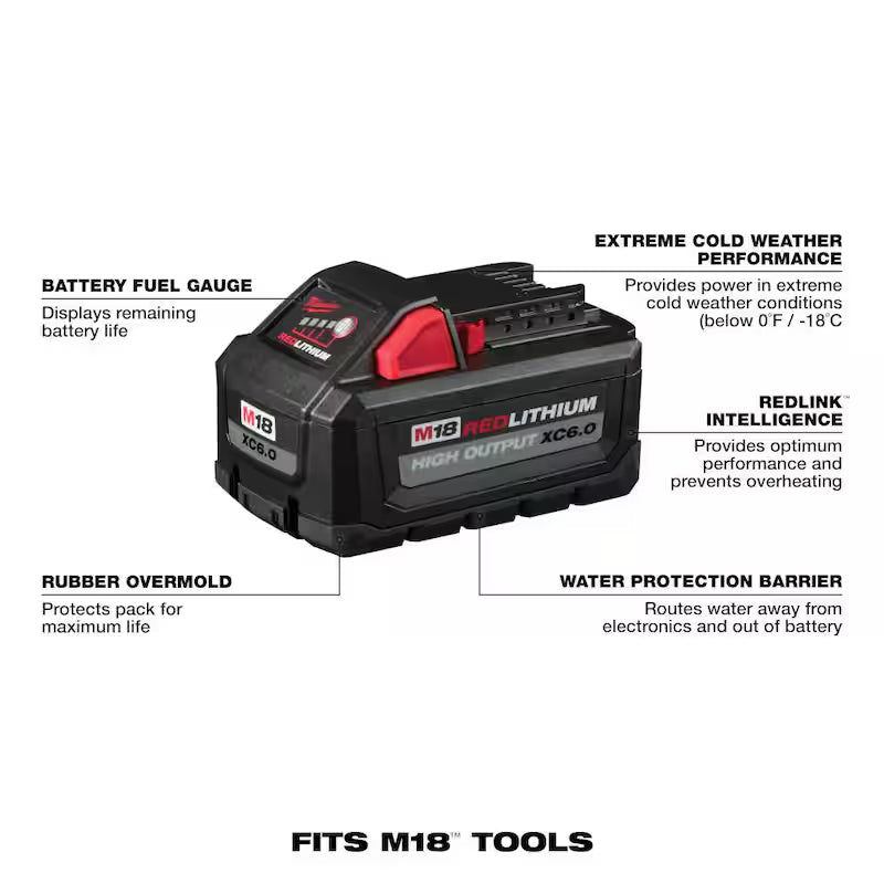 18-Volt Lithium-Ion Battery Pack 6.0Ah E1209
