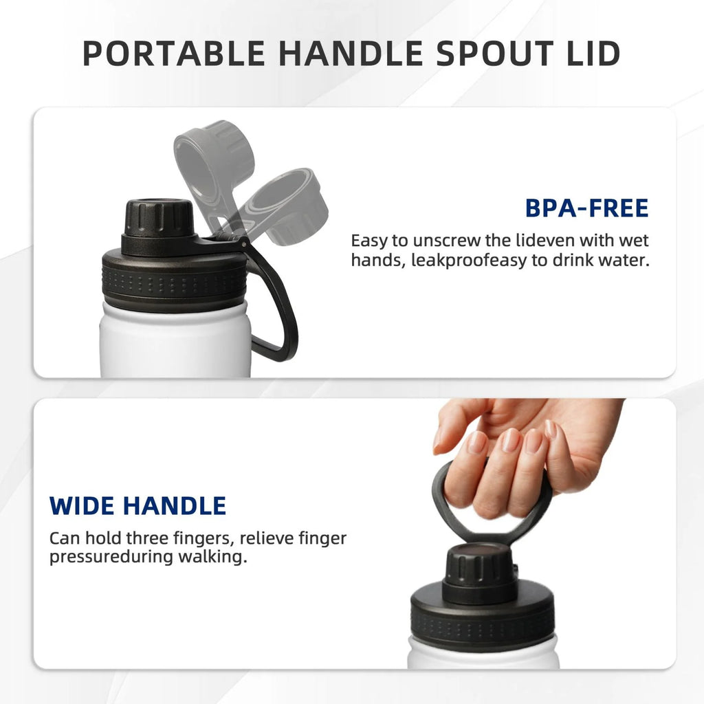 18OZ Stainless Steel Insulated Water Bottle I926208