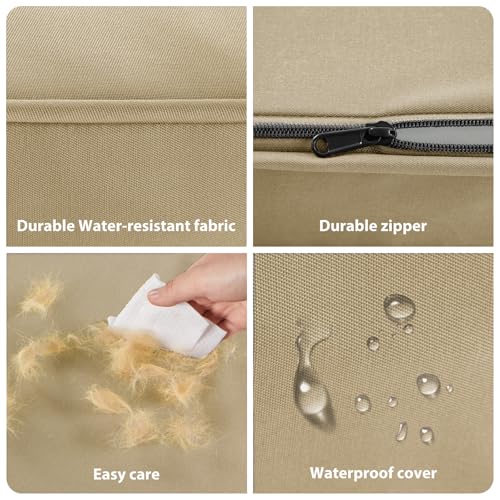 Waterproof Orthopedic Dog Bed with Removable Washable Cover H916