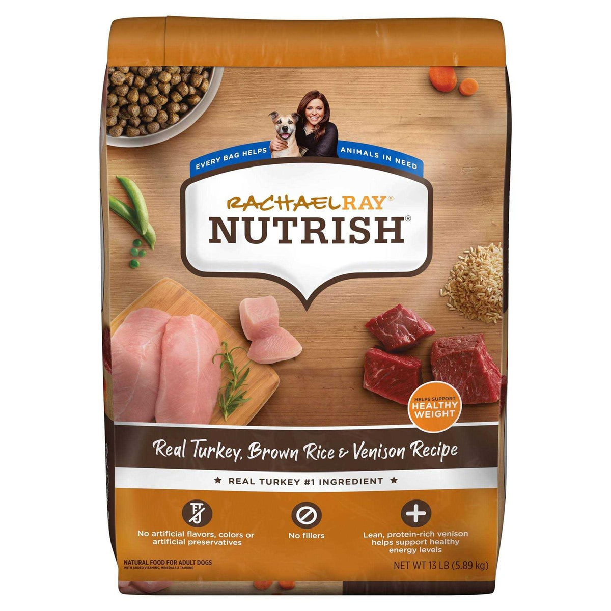 Turkey Brown Rice Dry Dog Food U517419