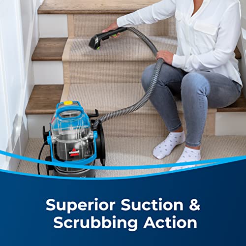 Portable Carpet & Upholstery Cleaner with Deep Stain Tool, 3" Tough Stain Tool, Two 8 oz. Trial-Size Formulas H8082