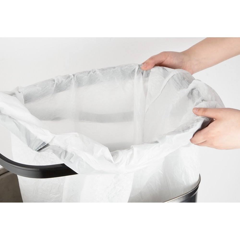 Motion Sensor Touchless 13.2 Gal / 2.1 Gal Stainless Steel Trash Can E200