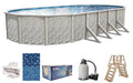 12' x 24' x 52 Oval Above-Ground Swimming Pool P20271