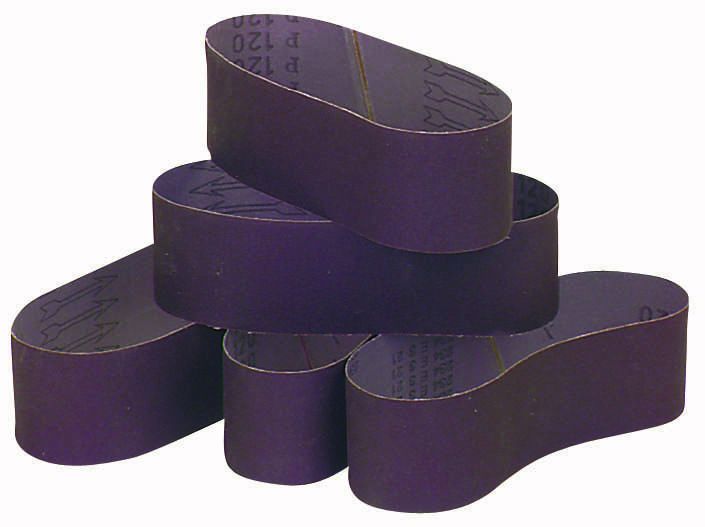 6 in. x 48 in. 80 Grit Sanding Belts 5 Pack F8272