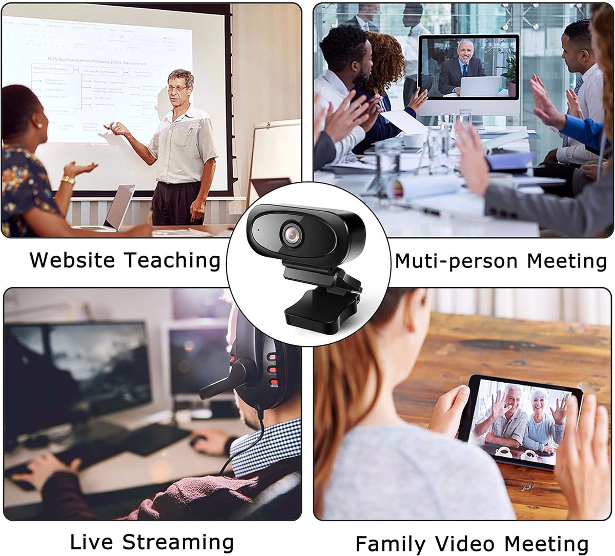 Full HD 1080p Webcam with Microphones T90451