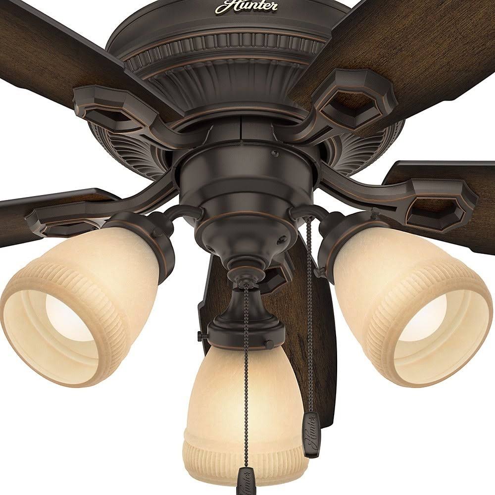 Onyx Bengal Ceiling Fan with Light M186