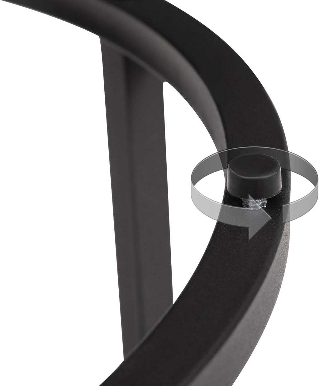 Black End Table Set of 2 S696