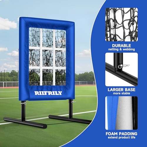 9 Hole Baseball Pitching Net with Strike Zone I908141