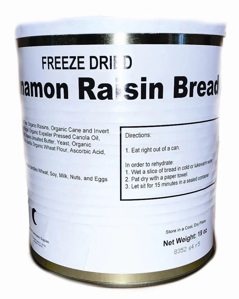 Cinnamon Raisin Bread #10/19oz/Can M1713