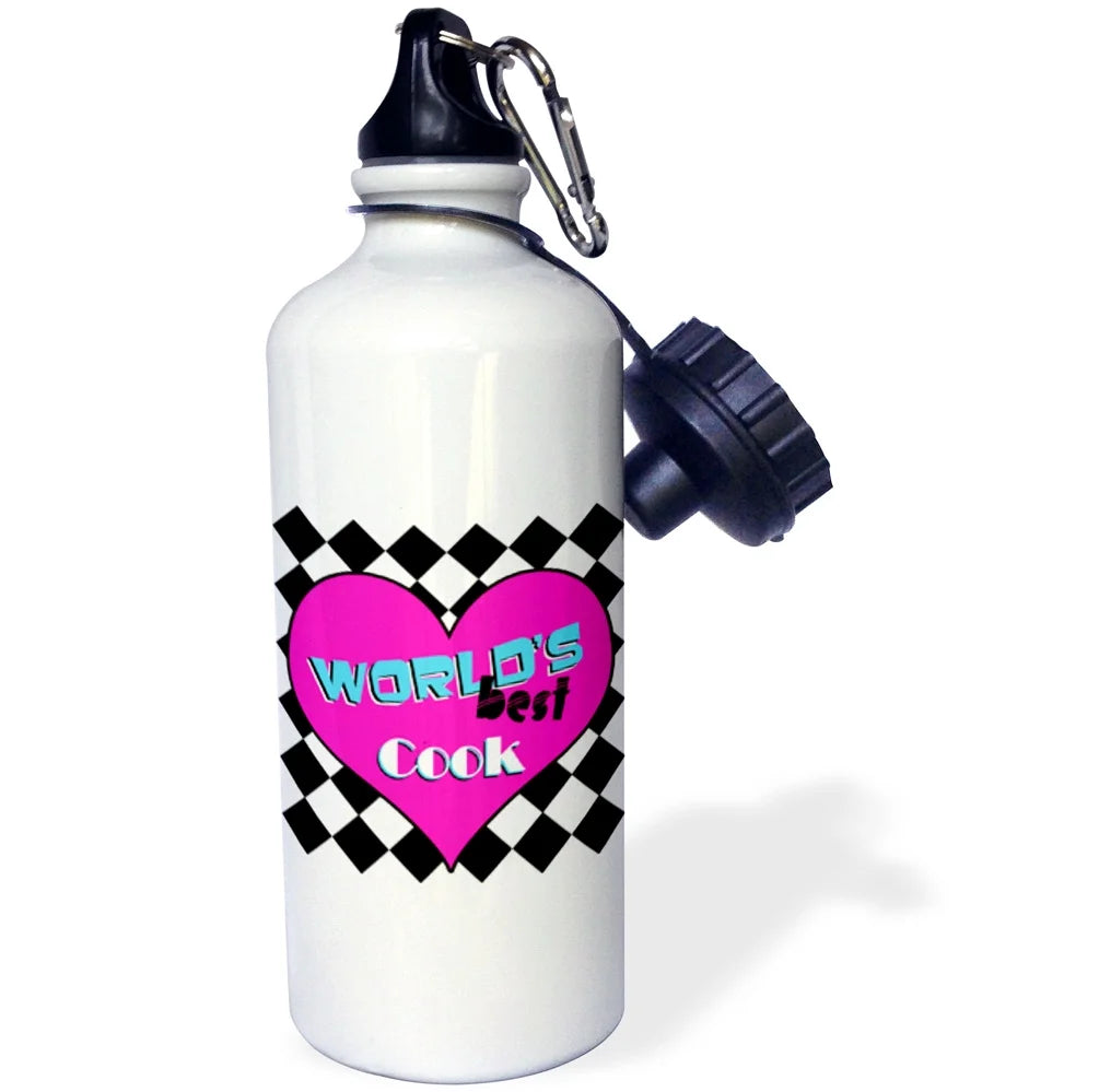Pink Sports Water Bottle, 21oz G360681