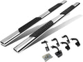 Oval Tubing Side Step Nerf Bar Running Board Stainless Steel Polished Chrome X1504