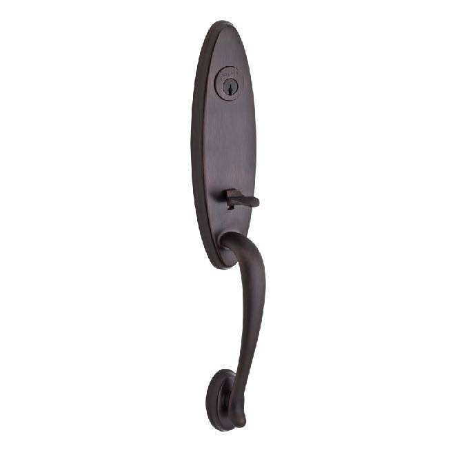 Venetian Bronze Curve Lever Full Dummy Handleset B705925