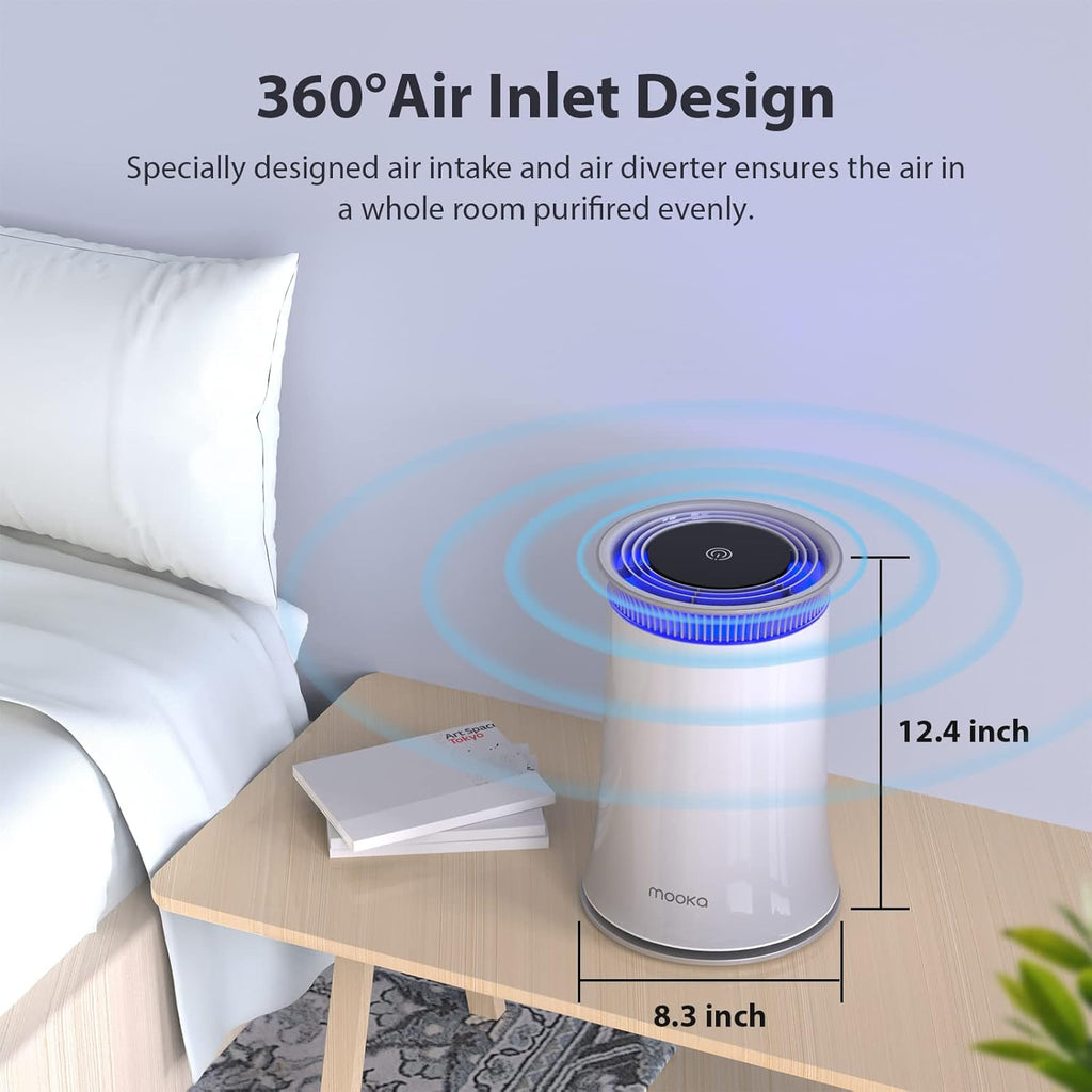 True HEPA Air Purifier with Activated Carbon Filter L70817