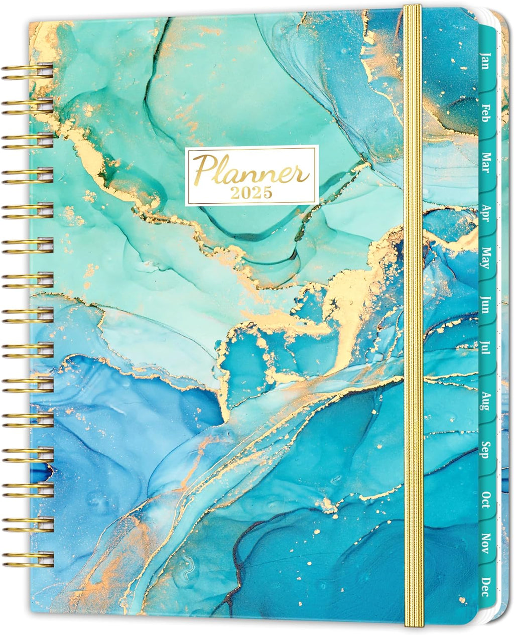 2025 Weekly and Monthly Hardcover Planner, 6.4" x 8.5" D550301