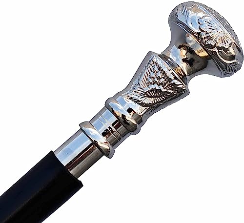 Brass Wooden Walking Cane P18360