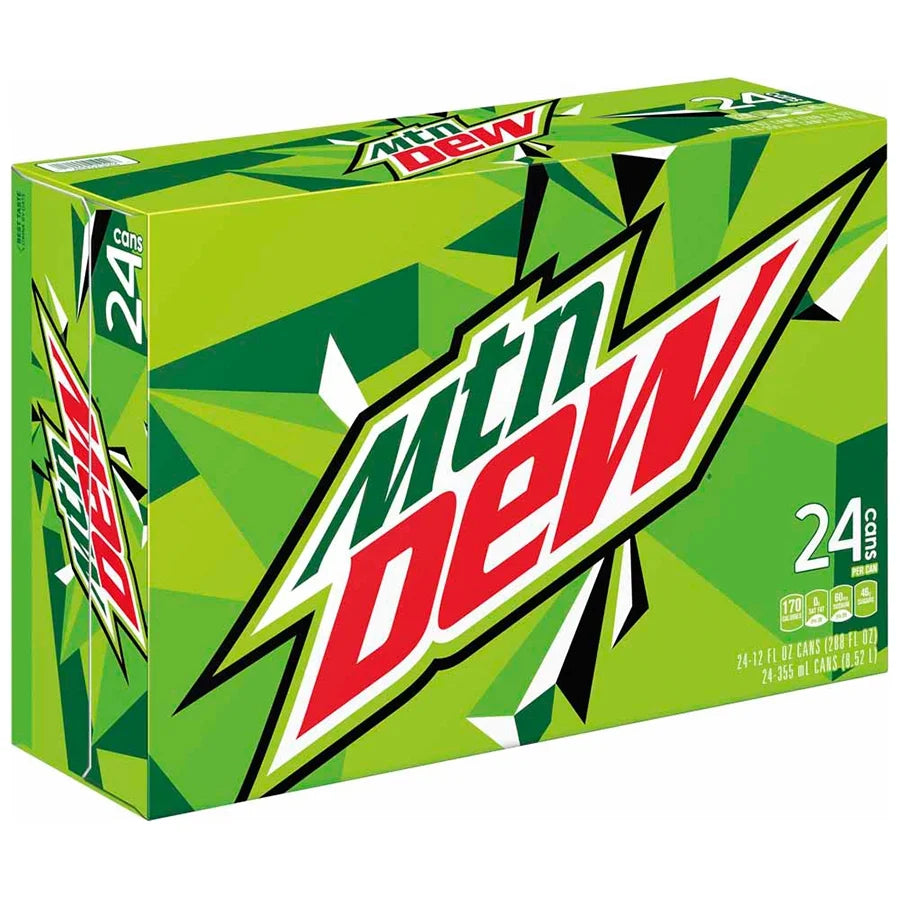 24 Pack Citrus Soda Pop Cans H31809