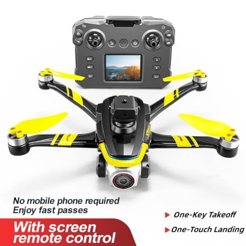 Kids Drone with Screen Display Remote Control, 1080P Dual Camera, LED Lights N695
