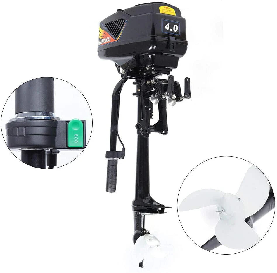 4HP 1000W Electric Outboard Motor J2669