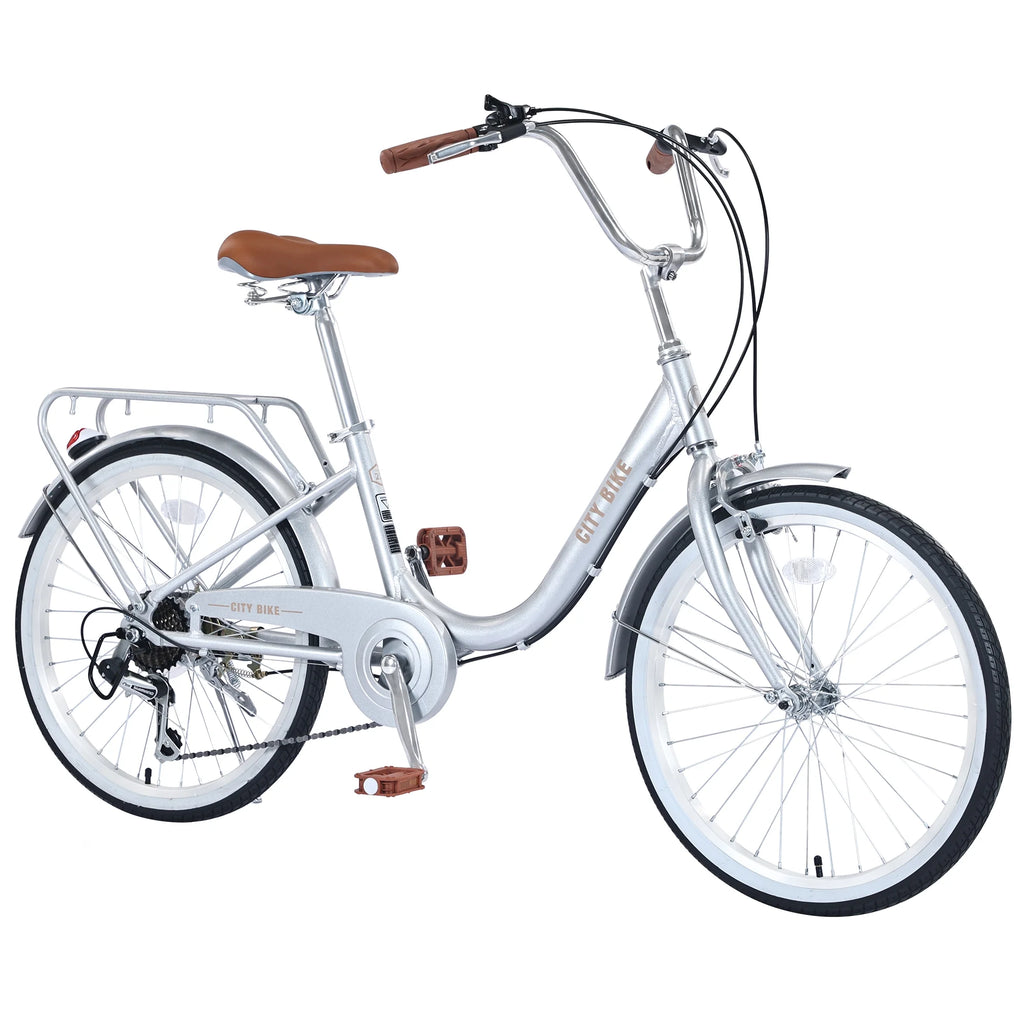 22 Inch Aluminum Alloy 7 Speed City Bike A775801
