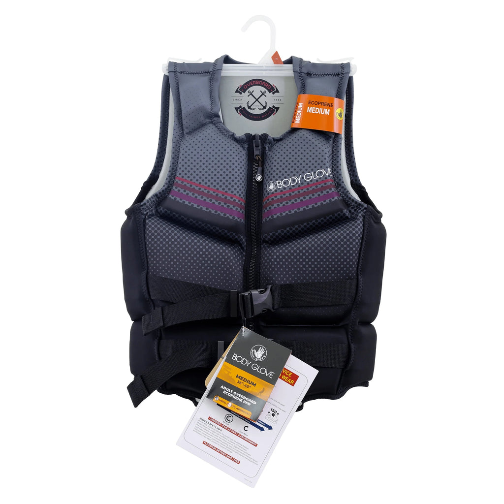 Black Medium Life Jacket Vest Z54349