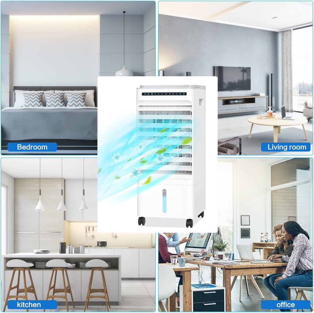 Portable Air Conditioner Fan, 5L Evaporative Air Cooler with Remote Control A231342