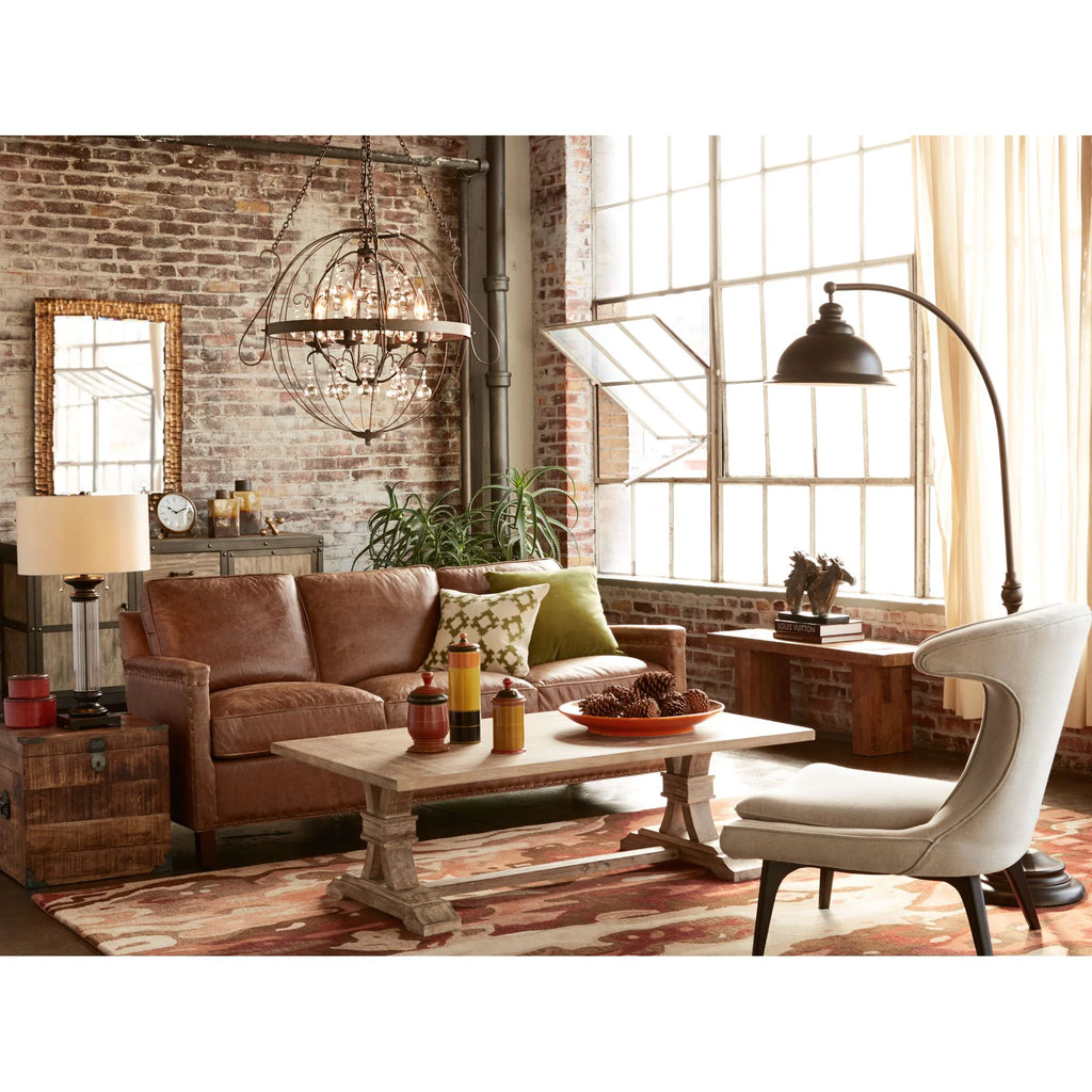 Set of 2 Clear Glass Fillable Steel Table Lamps G717904
