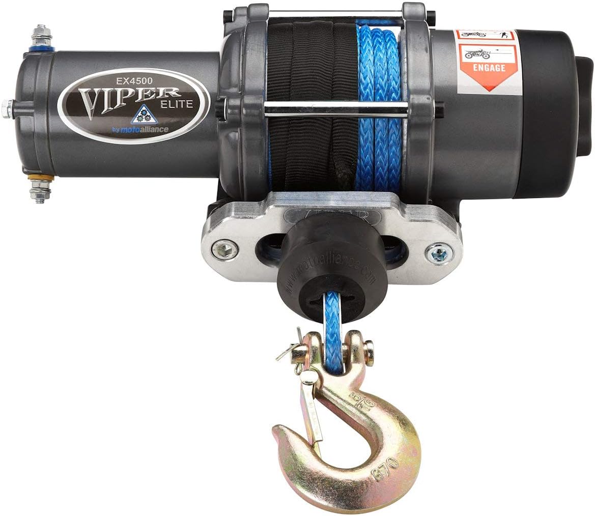 4500lb 40 feet Red Rope ATV/UTV Winch K69777