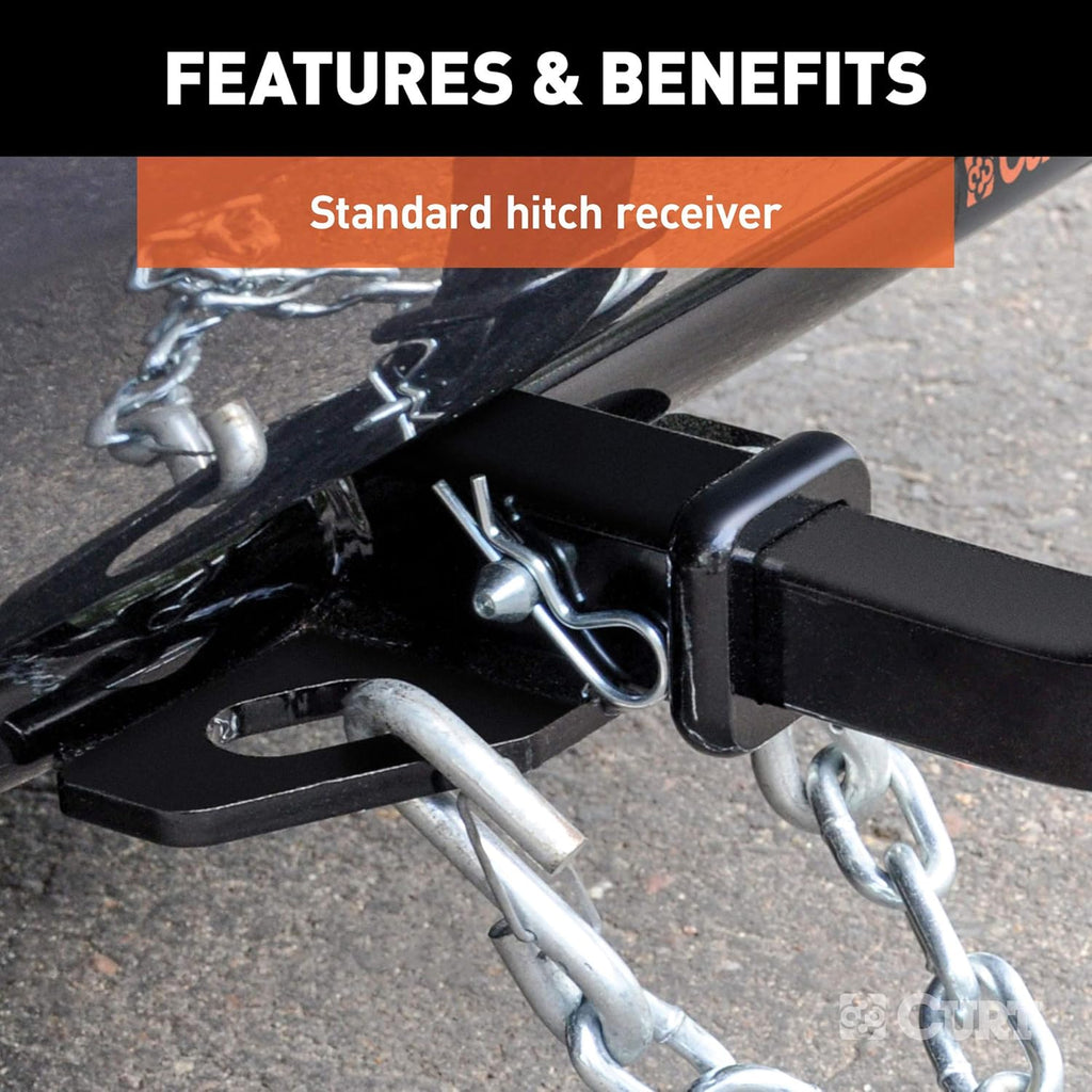 Class 1 Trailer Hitch, 1-1/4-Inch Receiver O844926