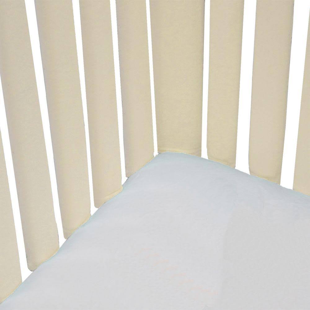 24 Piece Cream Minky Crib Liners G324