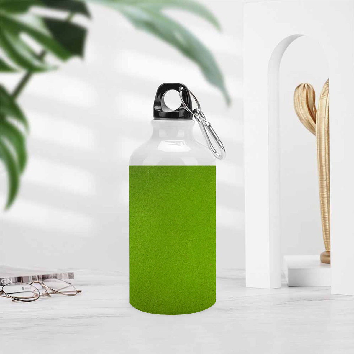 400ml Aluminum Water Bottle with Twist Cap K69097
