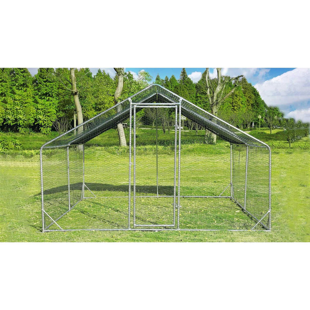 Large Metal Chicken Coop Wire Mesh Chicken Run V5010