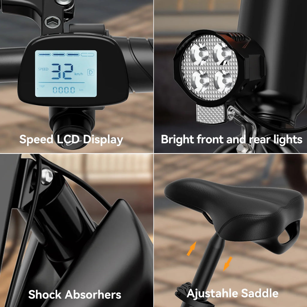 14 Folding Electric Bike with 350W Motor N1452