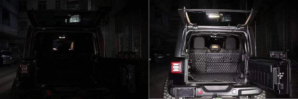 LED Trunk Light for Jeep Wrangler 2018-2019 JL JLU, Pack of 2 M60025