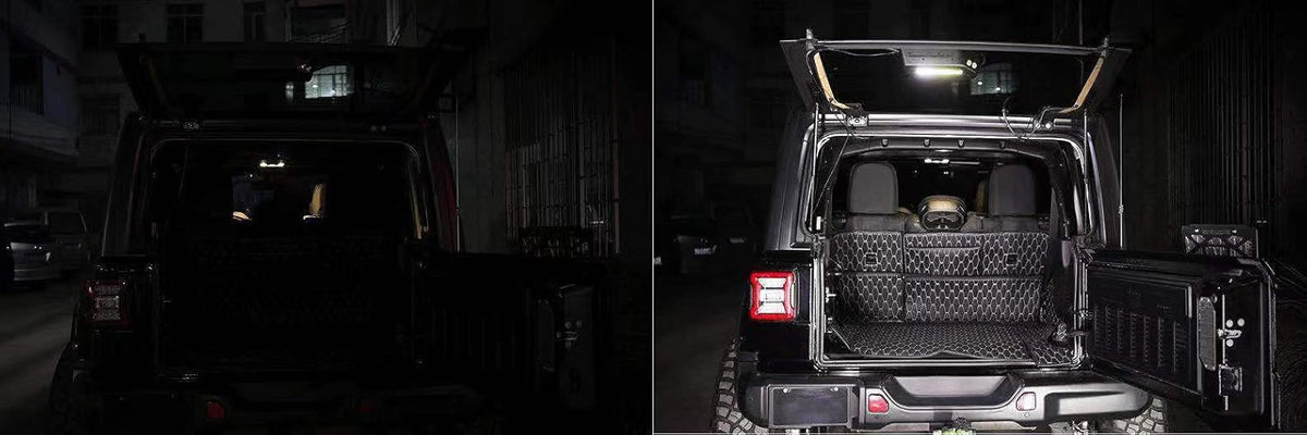 LED Trunk Light for Jeep Wrangler 2018-2019 JL JLU, Pack of 2 M60025