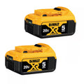 20V MAX XR Lithium-Ion 5.0Ah Battery Pack (2 Pack) D456