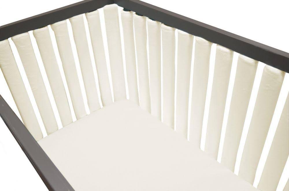24 Piece Cream Minky Crib Liners G324